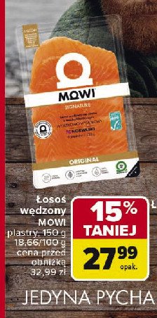 Łosoś wędzony MOWI SIGNATURE promocja w Carrefour