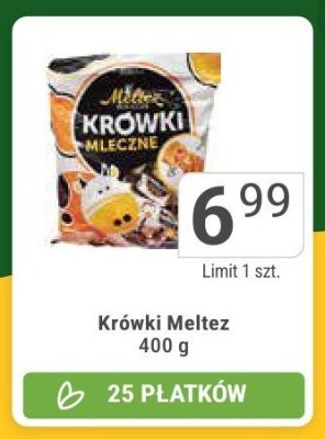 Krówki Meltez promocja w Stokrotka
