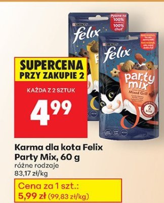 Karma dla kota Party Mix promocja w Biedronka