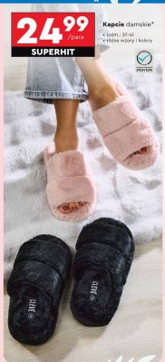 Kapcie damskie rozm. 36-41 promocja w Biedronka