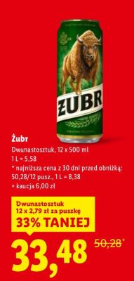 Piwo promocja w Lidl