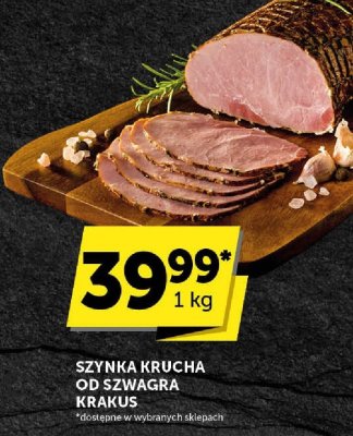 Szynka krucha od Szwagra Krakus promocja w ABC