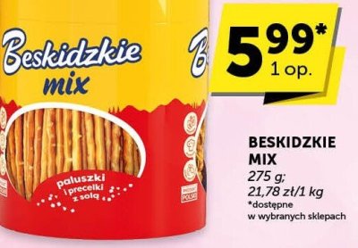 Paluszki Beskidzkie Mix promocja w Groszek