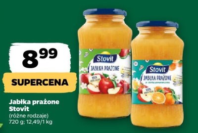 Jabłka prażone Stovit promocja w Netto