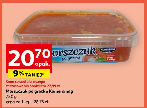 Morszczuk po grecku Komersmag promocja