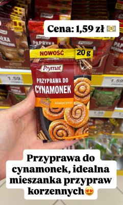 Przyprawa do cynamonek Prymat klasyczna promocja w Dino