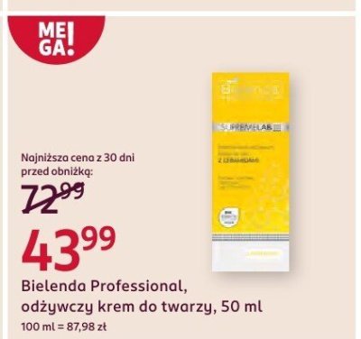 Odżywczy krem do twarzy  promocja w Rossmann