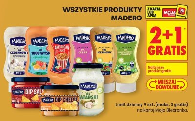 Wszystkie rodzaje produktów 2+1 GRATIS promocja w Biedronka