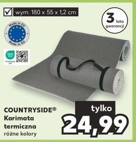 Karimata termiczna 180 x 55 x 1.2 cm COUNTRYSIDE promocja
