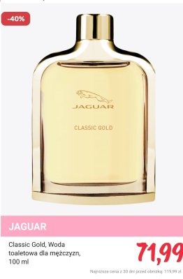 Perfumy Classic Gold, Woda toaletowa dla mężczyzn, 100 ml promocja w Rossmann