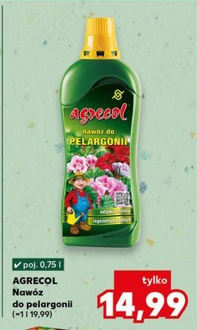 Nawóz do pelargonii Agrecol promocja w Kaufland