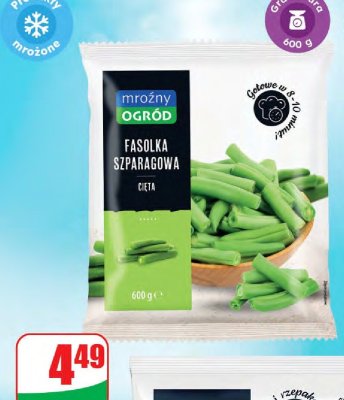 Fasolka szparagowa cięta  promocja w Dino