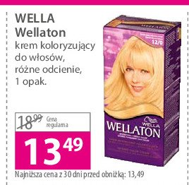 Farba do w艂os贸w bardzo jasny naturalny blond 12/0 Wellaton promocja