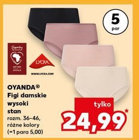 Figi damskie 36-46 Oyanda promocja