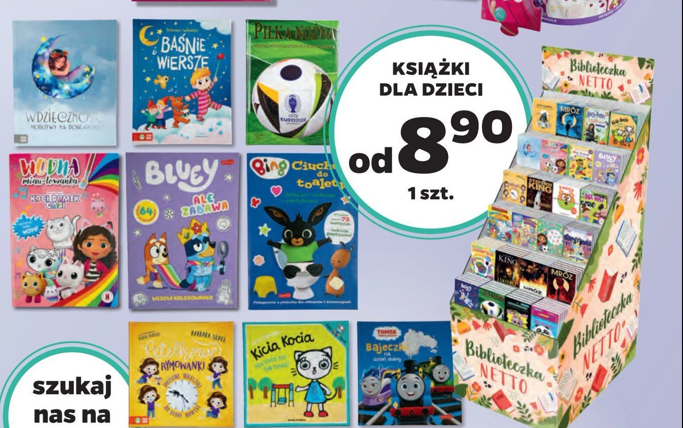 Bluey ale zabawa moja czytanka promocja