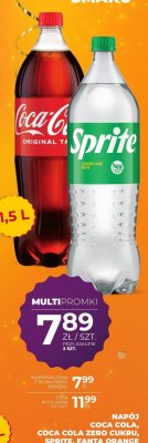 Napój Coca Cola 1,5 L promocja w Duży Ben