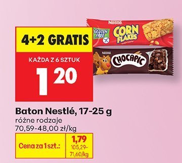 Baton Nestlé Cini Minis, różne rodzaje, 17-25 g promocja w Biedronka