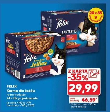 Karma dla kota wiejskie smaki w galaretce Purina felix fantastic promocja