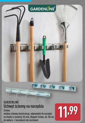 Uchwyt ścienny na narzędzia GARDENLINE promocja w Aldi