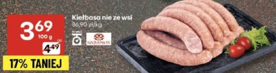 Kie艂basa promocja w Delikatesy Centrum
