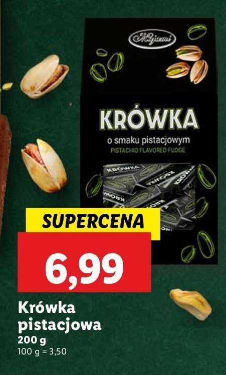 Krówki pistajcowe promocja w Lidl