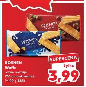 Wafelki kakaowe Roshen promocja