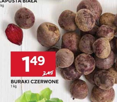 Buraki czerwone promocja w Stokrotka
