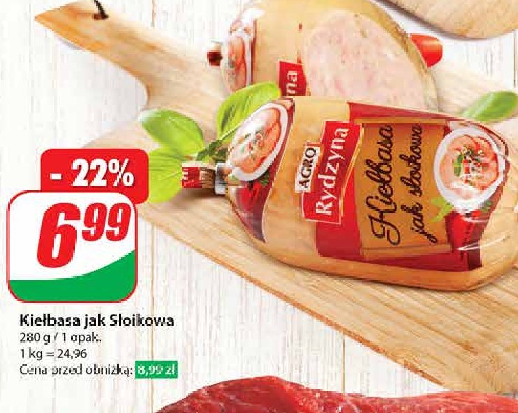 Kiełbasa jak słoikowa Agro rydzyna promocja