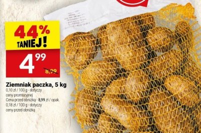 Ziemniak paczka, 5 kg promocja w Twój Market