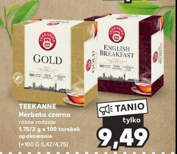 Herbata Teekanne promocja