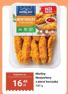 Newyorkery z piersi kurczaka Morliny promocja w Dino
