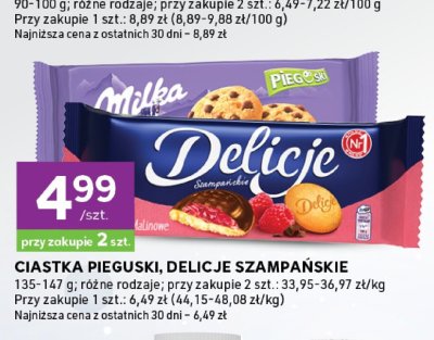Ciastka Pieguski promocja w Stokrotka