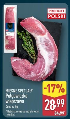 Pol臋dwiczka wieprzow promocja w Aldi