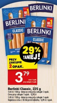 Berlinki Classic, 225 g promocja w Twój Market