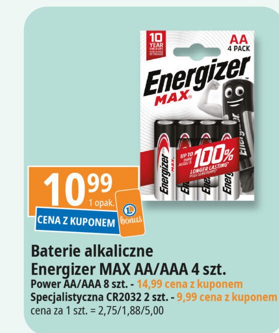 Baterie specjalistyczne 2032 Energizer promocja