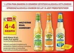 Wszystkie piwa - 4+4 gratis promocja w Biedronka
