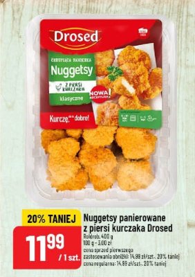 Nuggetsy panierowane z piersi kurczaka  promocja w POLOmarket
