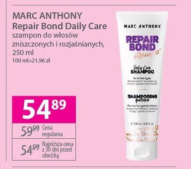 Szampon do włosów Marc anthony repair bond promocja