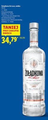 Wódka promocja w Lidl