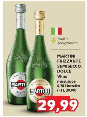 Wino MARTINI ASTI DOLCE promocja w Kaufland