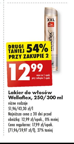 Pianka do włosów shiny hold Wellaflex promocja