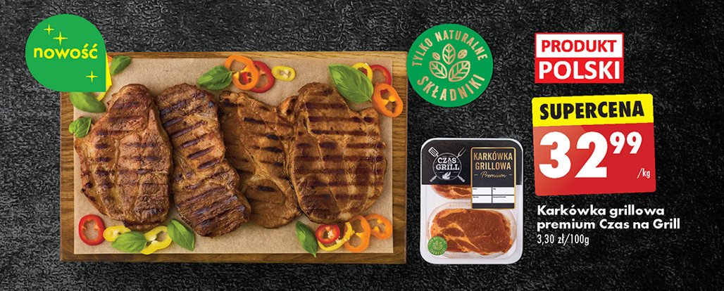 Karkówka grillowa premium Czas na grill promocja