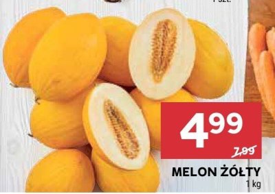 Melon żółty promocja w Stokrotka