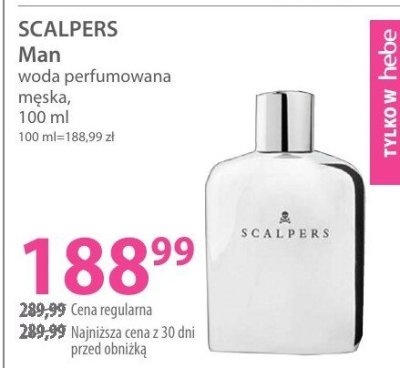 Perfumy SCALPERS Man męska promocja w Hebe
