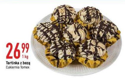 Tartinka z bezą promocja