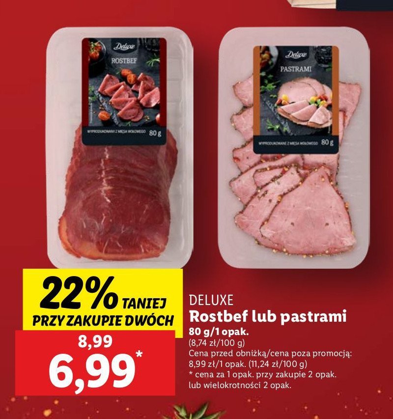 Pastrami Deluxe promocja