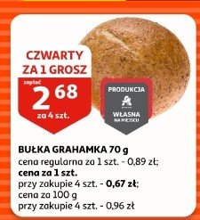 Bułka grahamka Auchan promocja