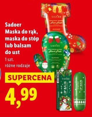 Maska do rąk  promocja w Lidl