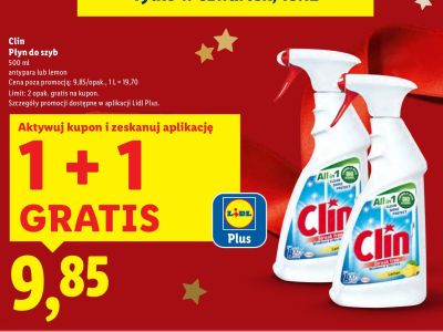 Płyn do szyb lemon promocja w Lidl