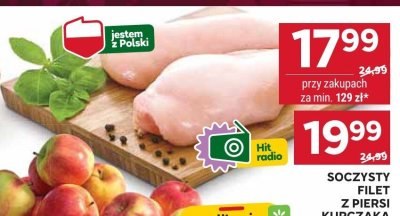 Filet z piersi kurczaka soczysty promocja w Stokrotka
